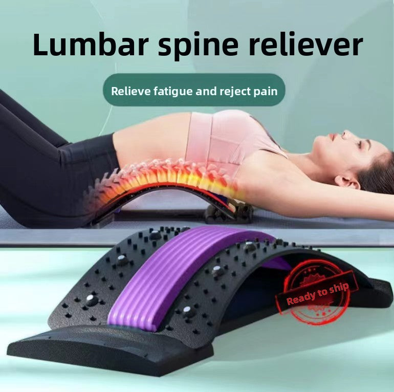 Lumbar Spine Stretching Massage Cushion