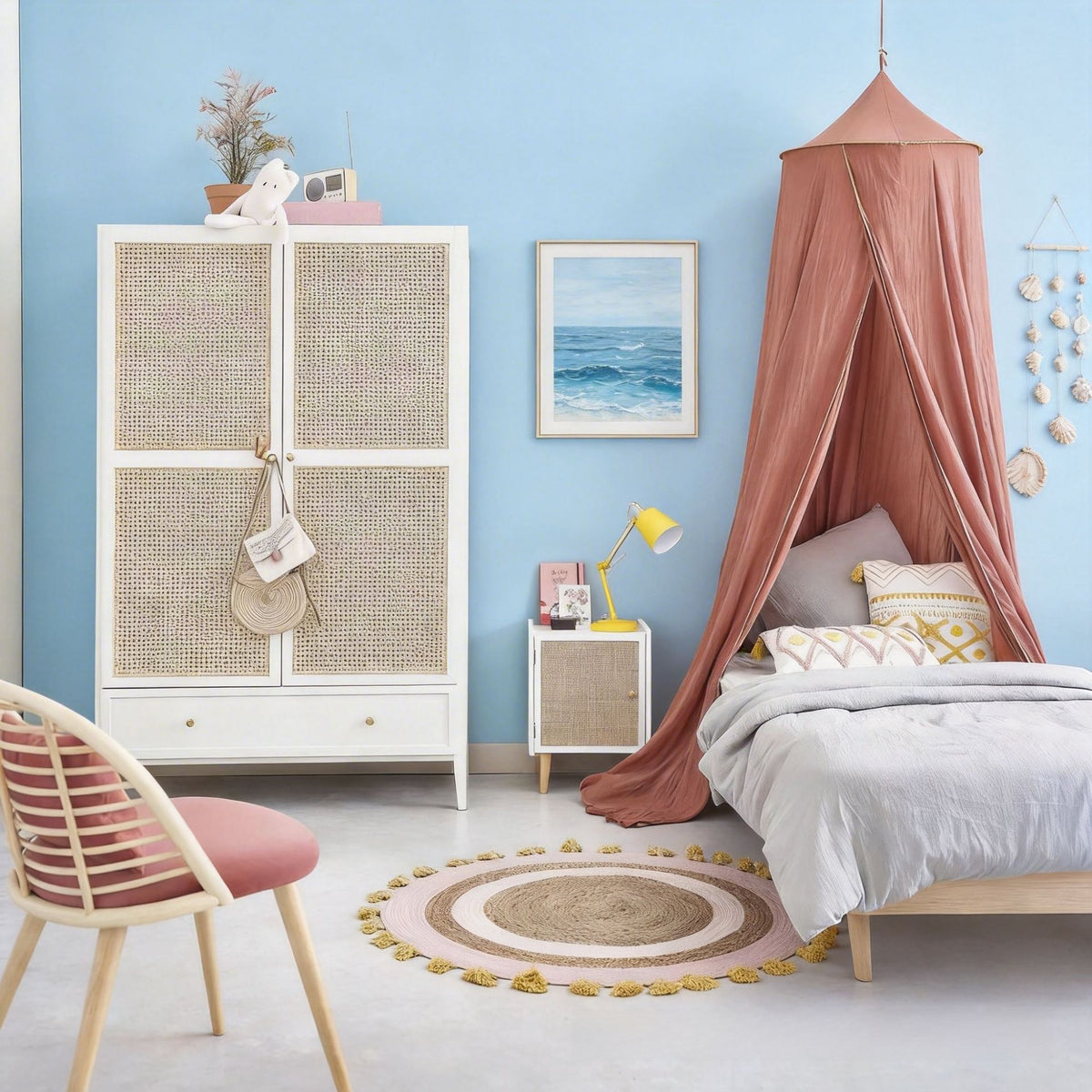 Dome Bed Tent with Hook for Room Decor