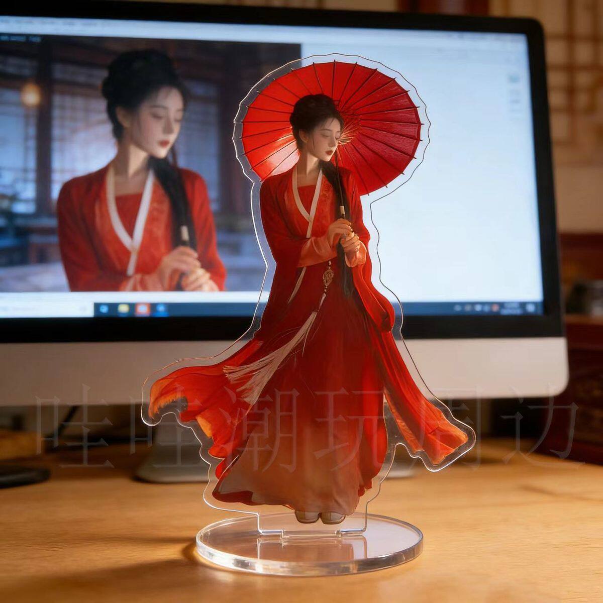 Character Standee from Lantern in the Day Drama