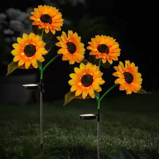 Solar Powered Sunflower Garden Light Outdoor & Pond Lighting product image 4