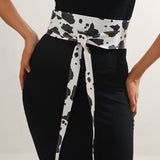 Satin Bow Tie Belt for Women