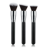 Makeup brush contour head close-up