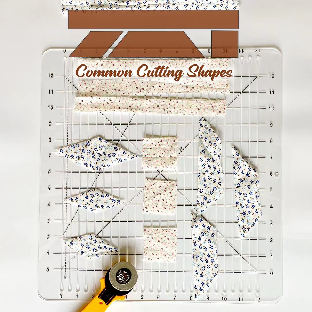 5-in-1 Quilt Cutting Template Acrylic Craft Aid