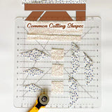 5-in-1 Quilt Cutting Template Acrylic Craft Aid