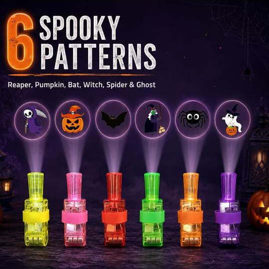LED glowing ring for Halloween projection light