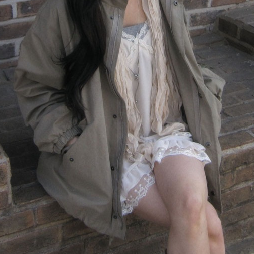 Women's Wasteland Style Drawstring Waist Cargo Jacket