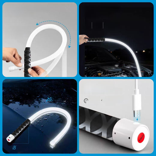 Bendable LED Work Light Flashlight