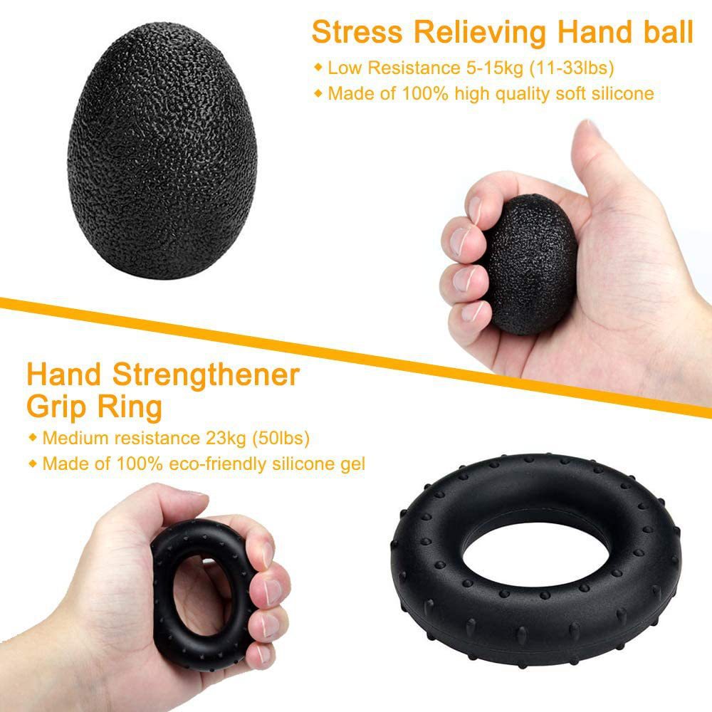 Adjustable Hand Grip Strengthener with Mechanical Counter