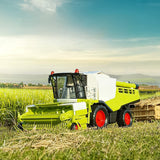 Children's Combine Harvester Model Inertia Toy Tractor for Boys Aged 3