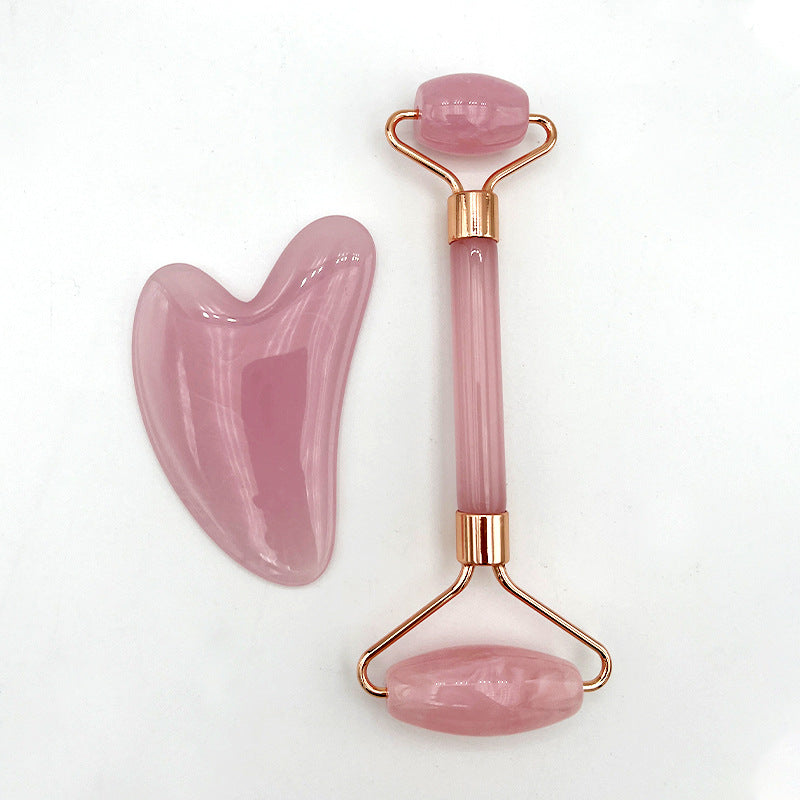 resin heart shaped scraping massage tablet