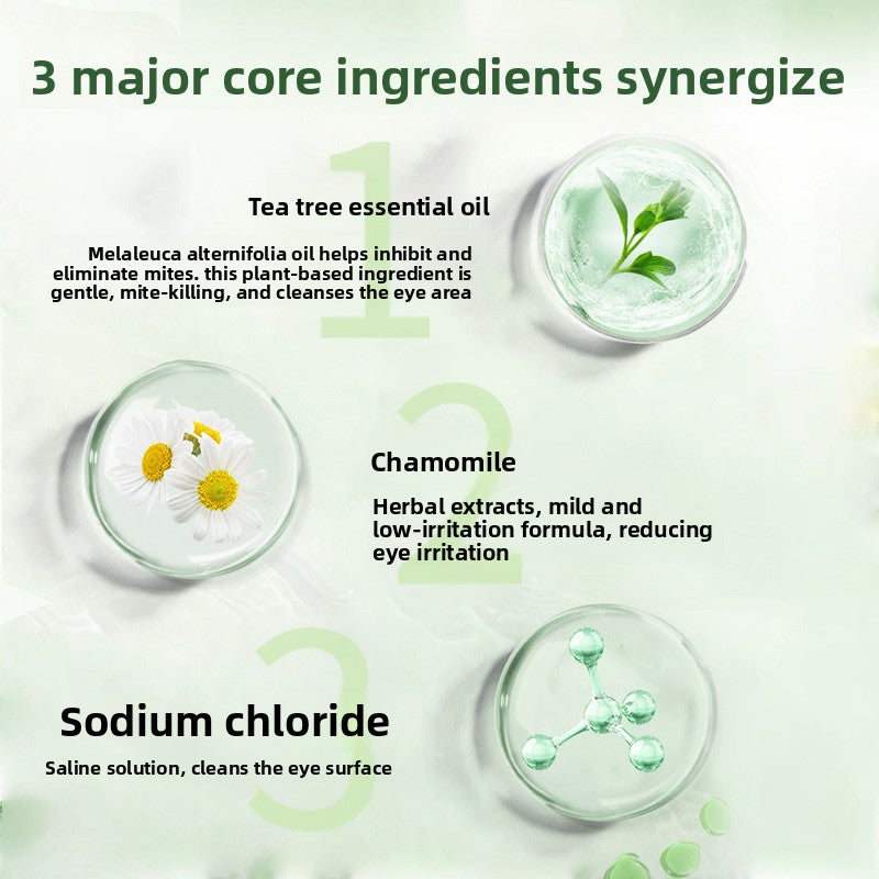 Tea Tree Eye Cleaning Wipes