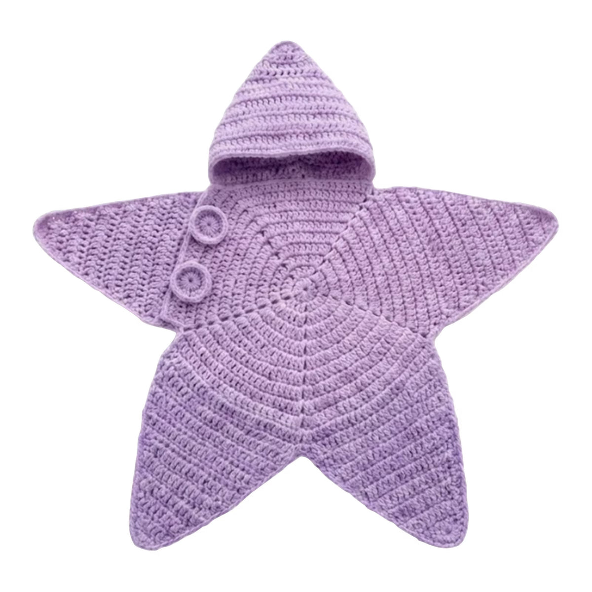 Knitted Baby Sleeping Bag Thickened Fleece Swaddle