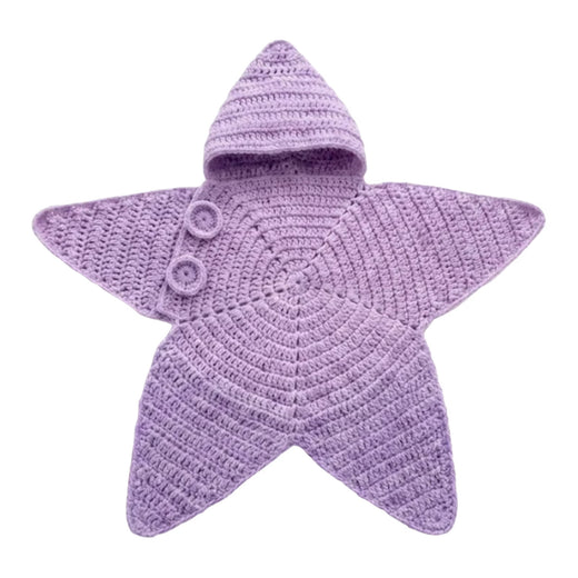 Knitted Baby Sleeping Bag Thickened Fleece Swaddle