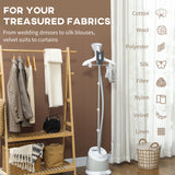 Garment steamer water tank close-up