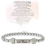 Stainless Steel Engraved Elastic Bracelet