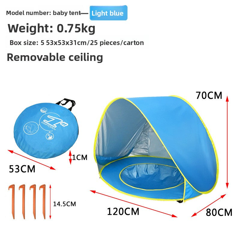 Childrens Baby Beach Sun Shelter Pop Up Tent