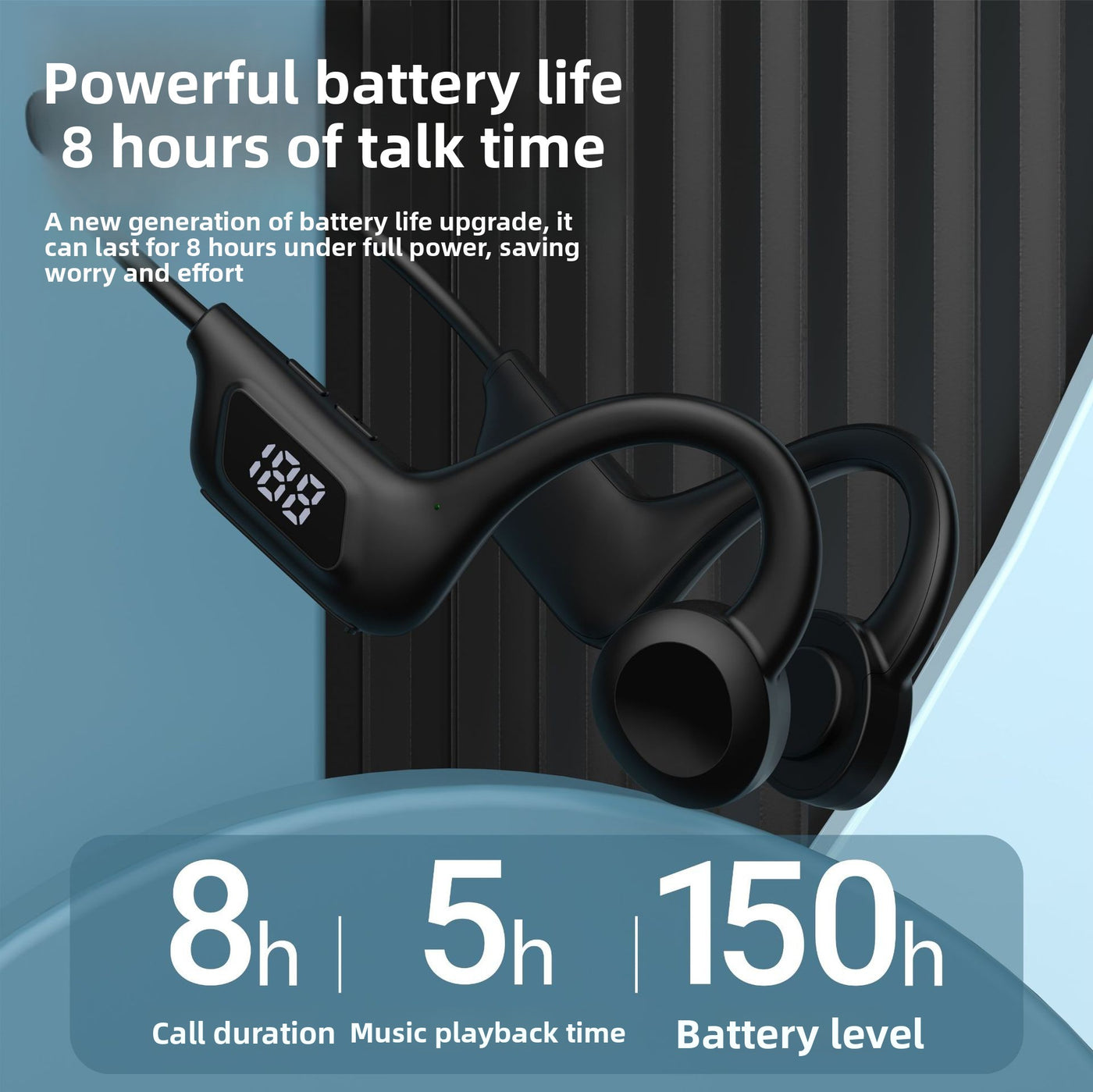 Wireless Bone Conduction Sports Earphones