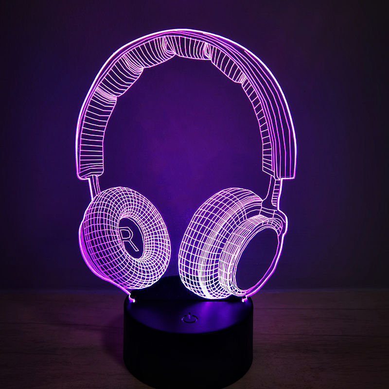 New 3D Visual Game Decoration Lamp