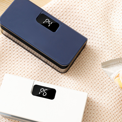 Small charging sealing machine
