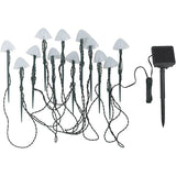 Solar LED Mushroom Light String