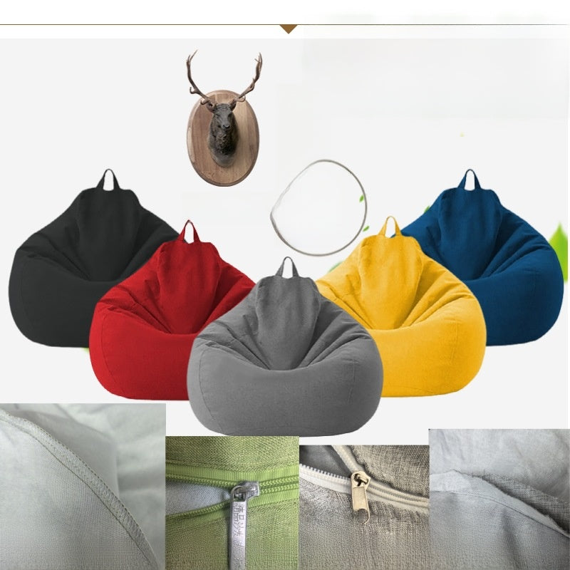 Removable Bean Bag Sofa Cover