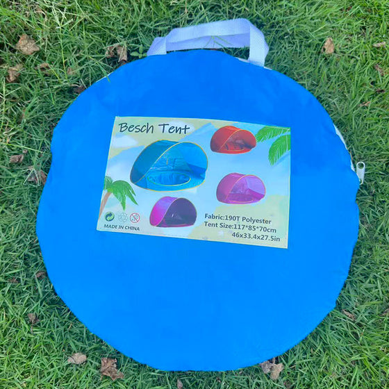 Foldable Children Sunshade Beach Tent with Pool Camping Shelter & Sleep product image 1