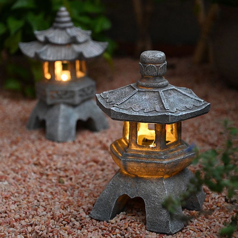 Ancient-style outdoor courtyard landscape lamp