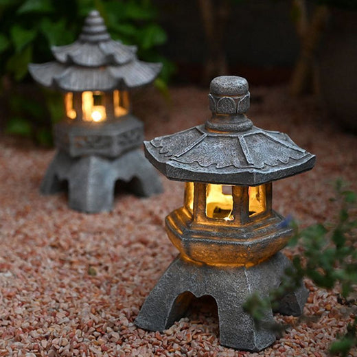 Ancient-style outdoor courtyard landscape lamp