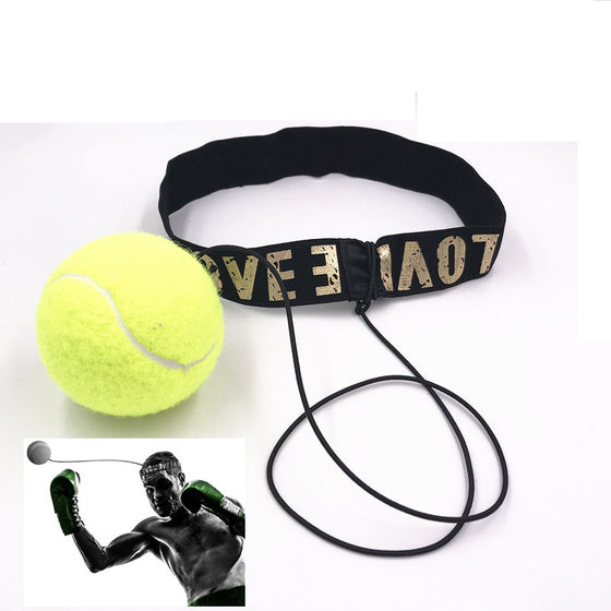 Head-Mounted Boxing Reaction Training Ball with Adjustable Headband product image 1