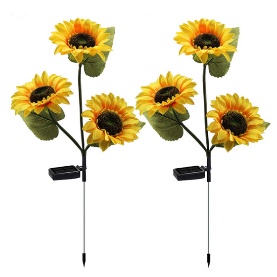 Solar Powered Sunflower Garden Lights Outdoor & Pond Lighting product image 5