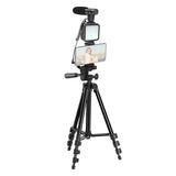 Tripod Microphone Fill Light Set with Remote