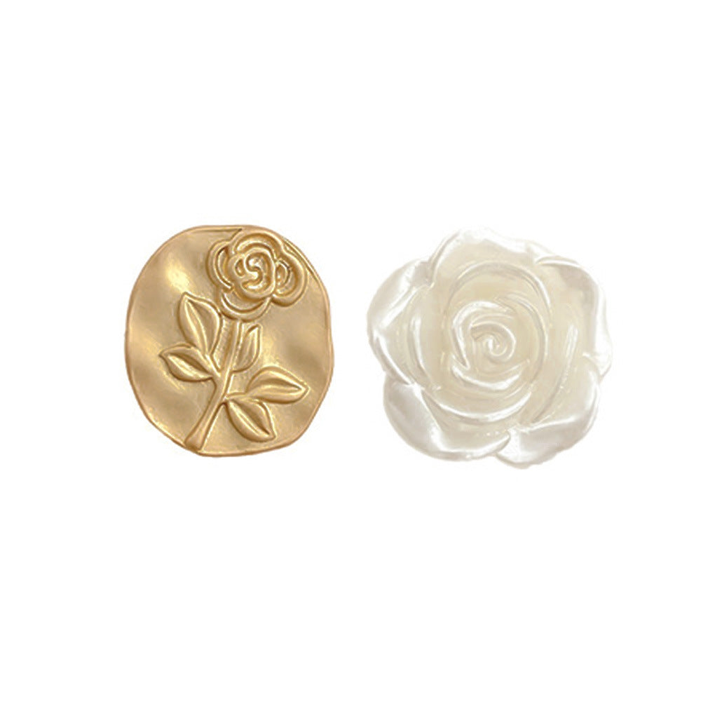 Diamond Dropping Oil Earrings Niche All-match Elegant Earrings