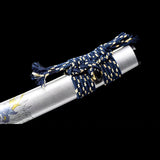 Japanese Samurai Short Knife T10 Burnt Blade Collectible