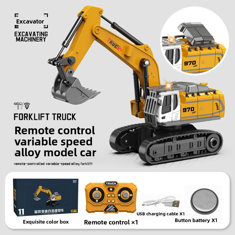 Miniature remote-controlled forklift