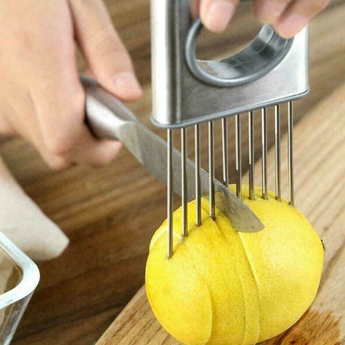Onion holder slicer dimensions