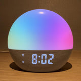 Multifunction Sunrise Alarm Clock with Bluetooth Speaker