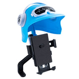 Universal Motorcycle Phone Mount with Helmet Bracket