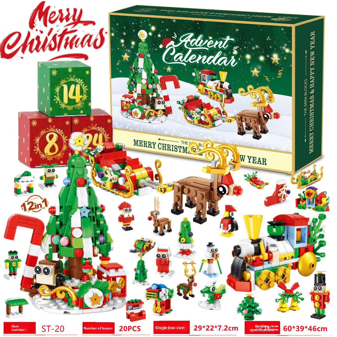 Small Particle Building Block Toy Set