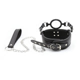 Leather Neck Cover Adult Toy