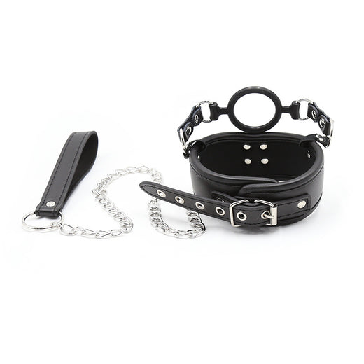 Leather Neck Cover Adult Toy