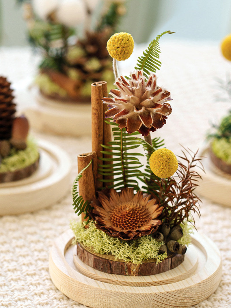 Eternal Flower Glass Dome Display