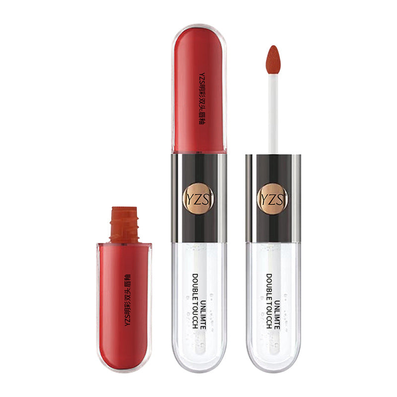 Double Head Lip Gloss Mirror Finish