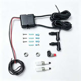 Dual-output automotive flame-throwing kit