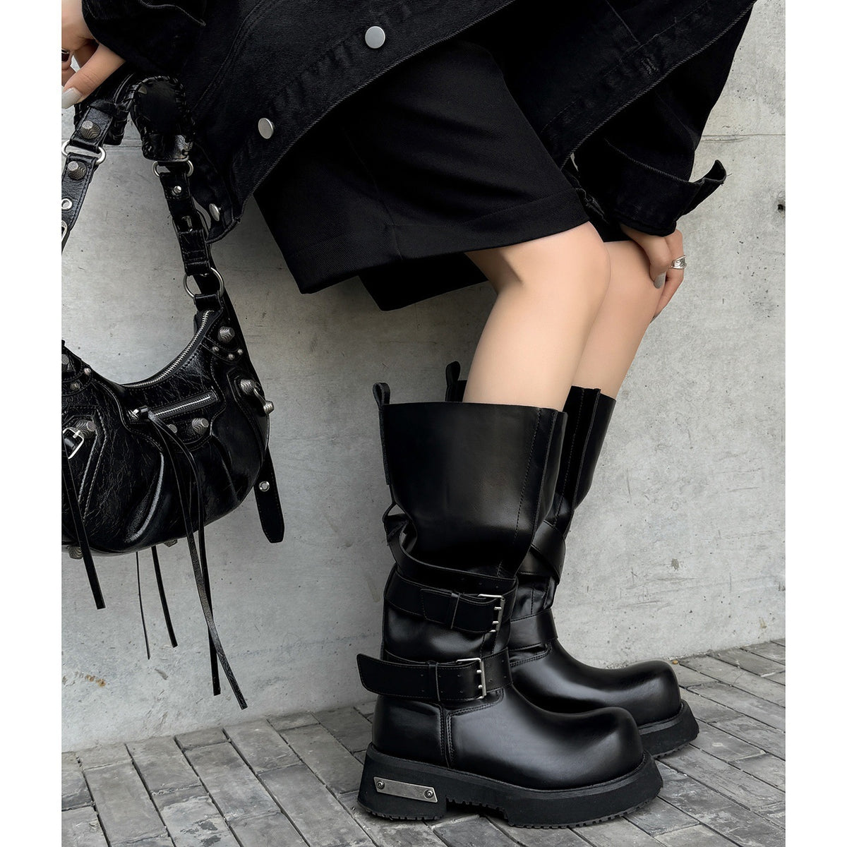 Platform Thick Sole Punk Boots