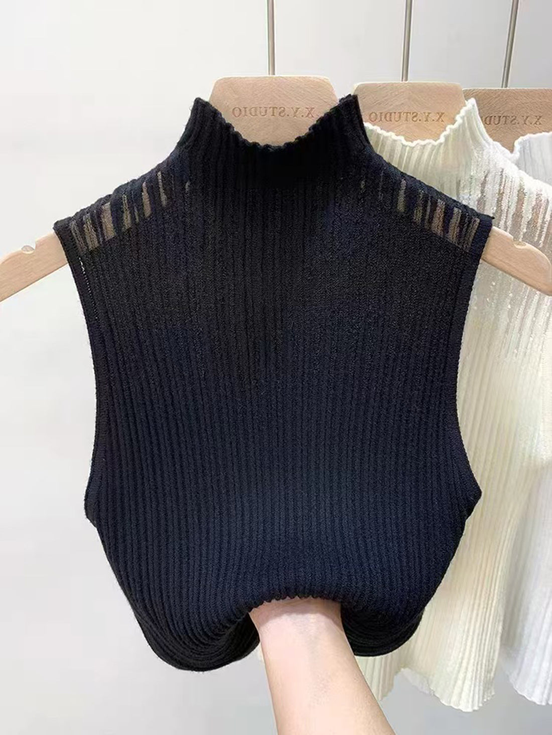 Sleeveless Knit Top for Women