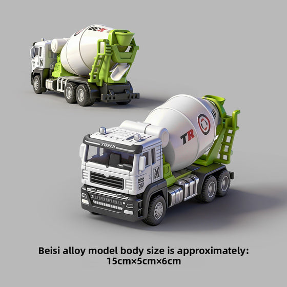 Alloy Sanitation Truck Toy with Inertia Motion product image 6