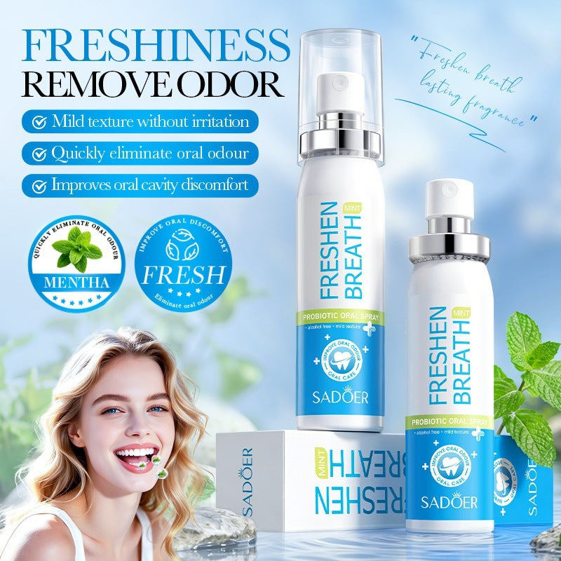 Probiotic oral spray