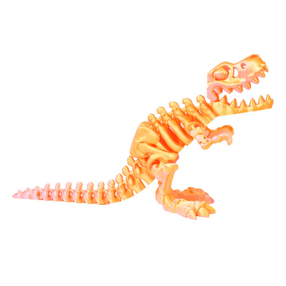 3D Printed Tyrannosaurus Rex Dinosaur Skeleton Craft Toy