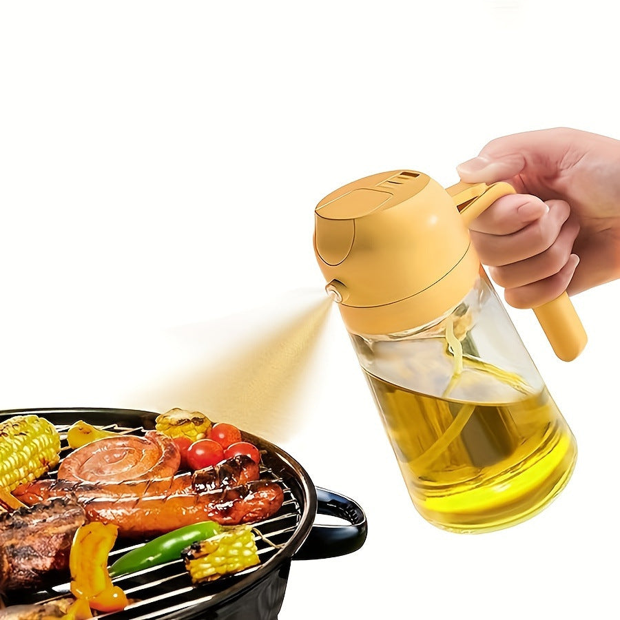 Glass Oil Pot Spray Dual-purpose Oil Tank