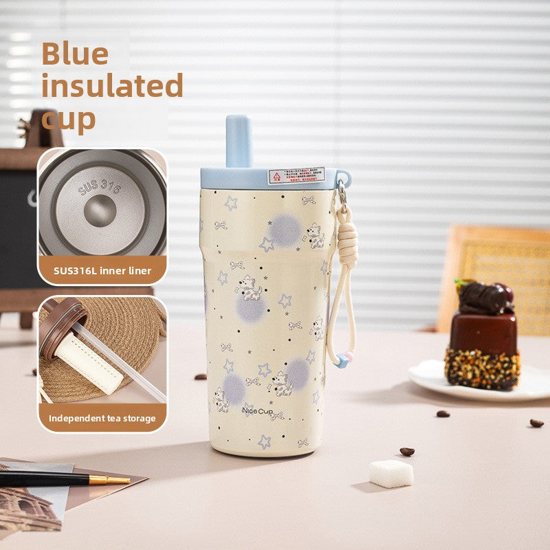 Insulated cup for female students